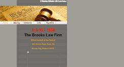 Desktop Screenshot of brookslawkc.com