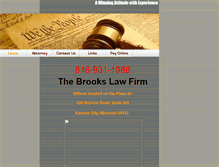 Tablet Screenshot of brookslawkc.com